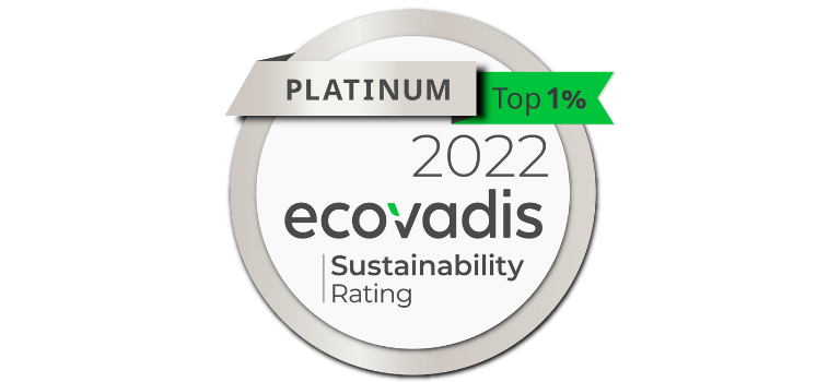 Platinum Medal Ecovadis